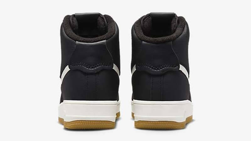Nike Air Force 1 High Sculpt Black Sail Gum Back