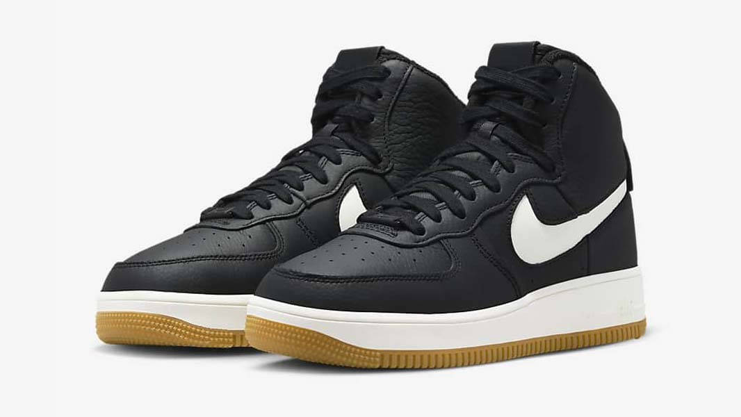 Nike Air Force High Sculpt Black Sail Gum Where To Buy