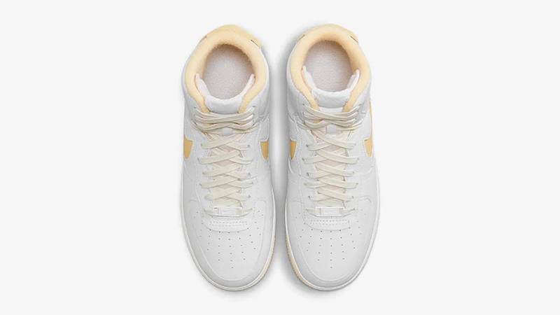 Nike Air Force 1 High Sculpt White Team Gold DV7454-100 Top