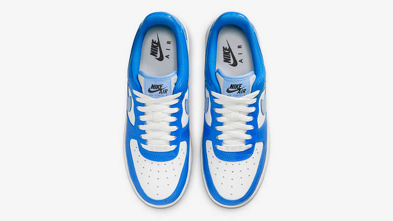 Air Force 1 Low: Nike Air Force 1 Low “Blue Patent” shoes: Where to buy and  more details explored