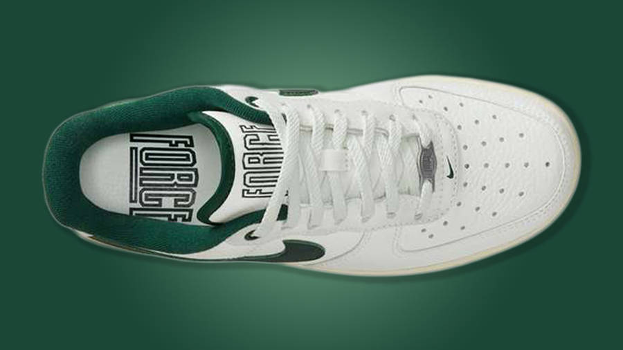 nike air force 1 low white green