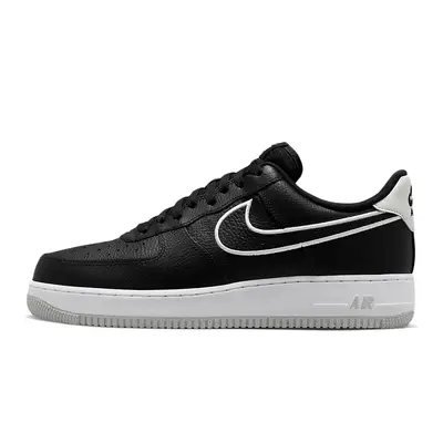 Nike Air Force 1 Low Embroidered Swoosh Black | Where To Buy | FJ4211 ...