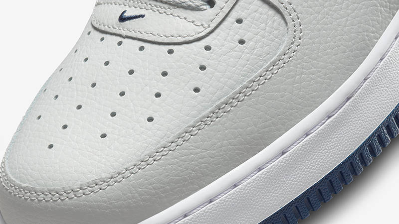 Nike Air Force 1 Low Embroidered Swoosh Grey FJ4211-002 Detail