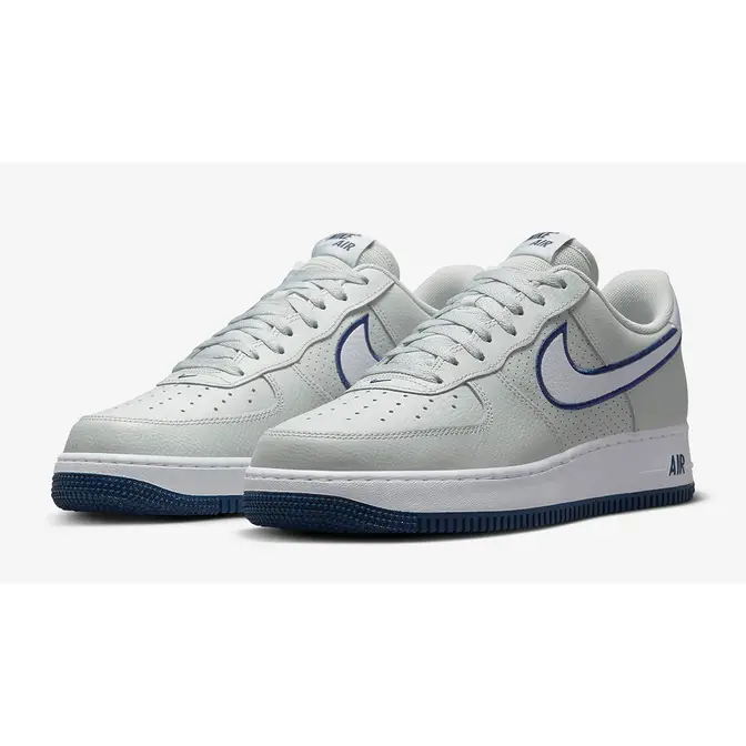 Nike Air Force 1 Low Embroidered Swoosh Grey | Where To Buy 