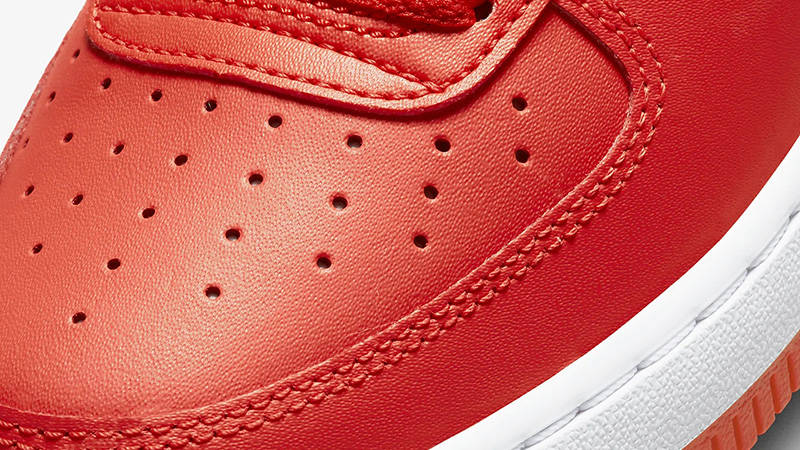 Nike Air Force 1 Low GS Picante Red White DX5805-600 Detail