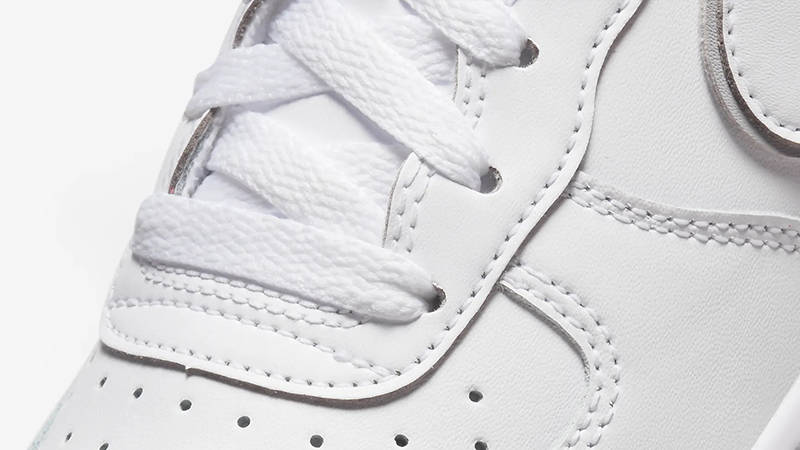 Nike Air Force 1 Low GS White Wolf Grey DX5805-100 Detail