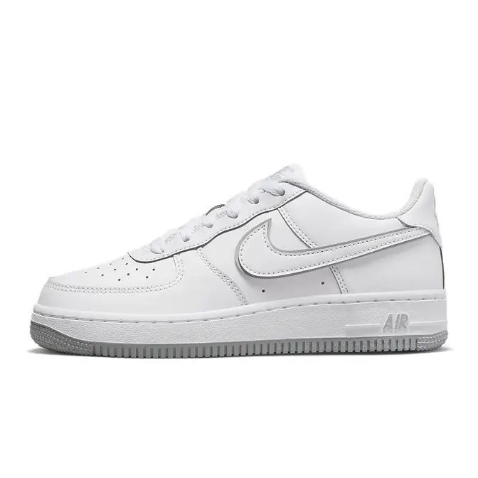 Nike Air Force 1 Low GS White Wolf Grey | Where To Buy | DX5805-100 ...