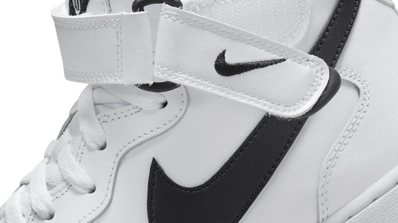 Nike Air Force 1 Mid White Black DV0806-101 Detail