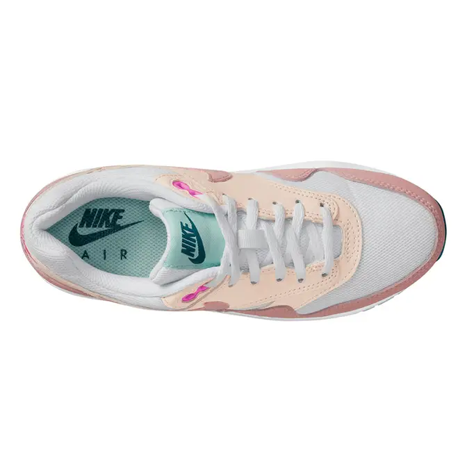 tan and pink air max