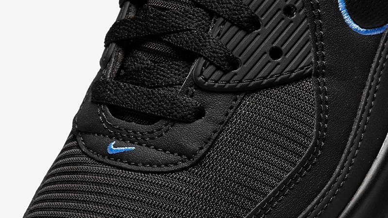 Nike Air Max 90 Black University Blue FJ4218-001 Detail