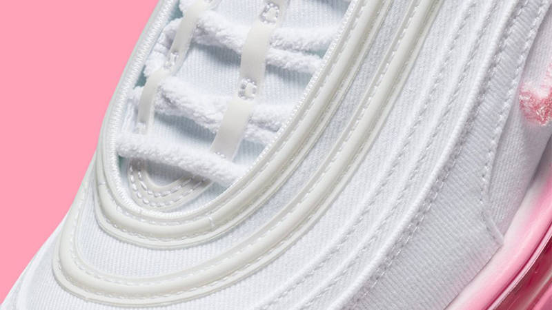Nike Air Max 97 Canvas Pink Chenille FJ4549-100 Detail 2