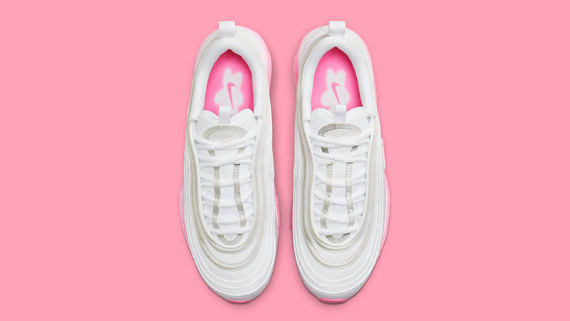 Nike Air Max 97 Canvas Pink Chenille FJ4549-100 Top