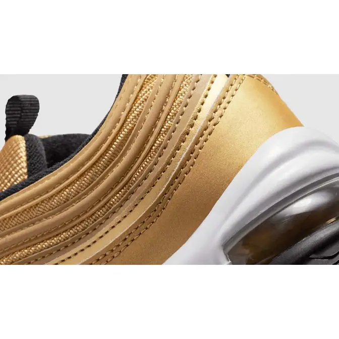 Nike Air Max 97 OG Gold Bullet Womens Closeup