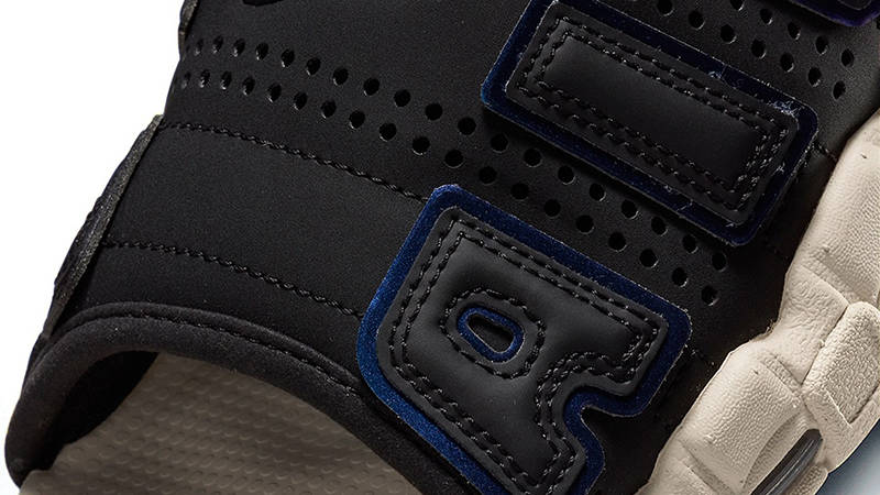 Nike Air More Uptempo Slide Gradient Blue Black Detail