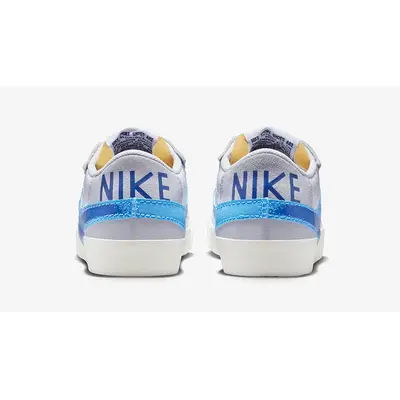 Nike Blazer Low Jumbo Double Swoosh White Blue | Where To Buy | FN3413 ...