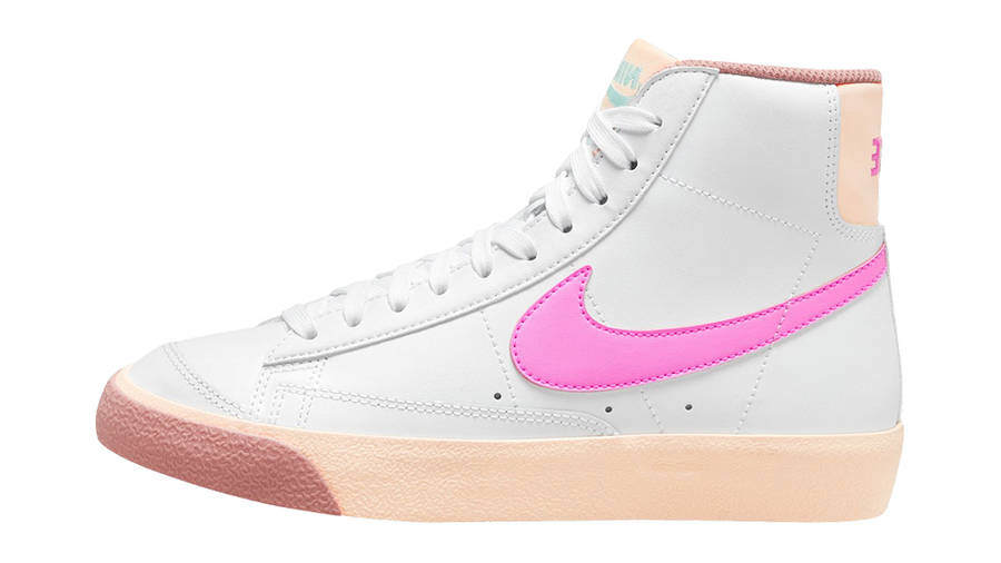 Nike Blazer Mid White Hot Pink Where To Buy FD2900100 The Sole Supplier