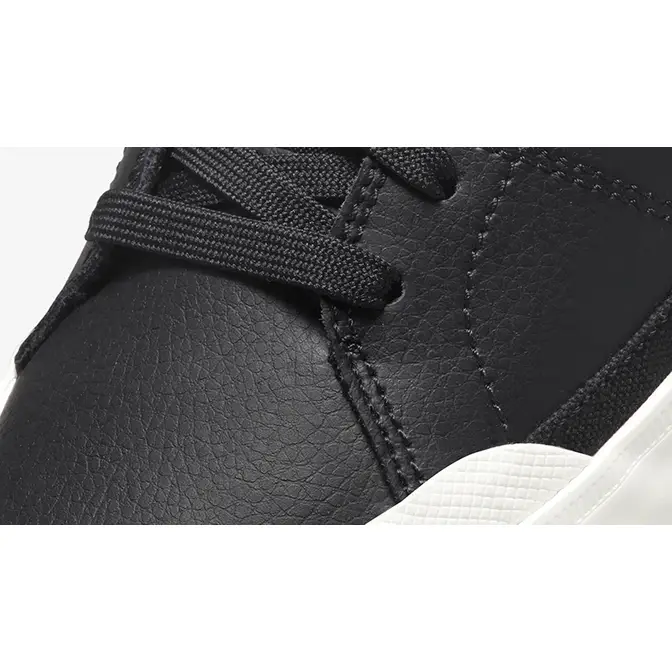 Nike Court Legacy Lift Black White Sail DM7590-001 Detail