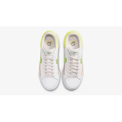 coral nike flex shoes for women Yellow Green FD0872-100 Top