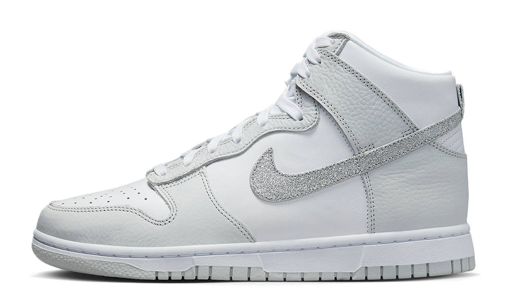 Nike Dunk High Silver Swoosh FJ4578-100