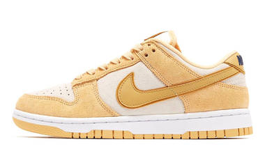Nike Dunk Low Gold Suede