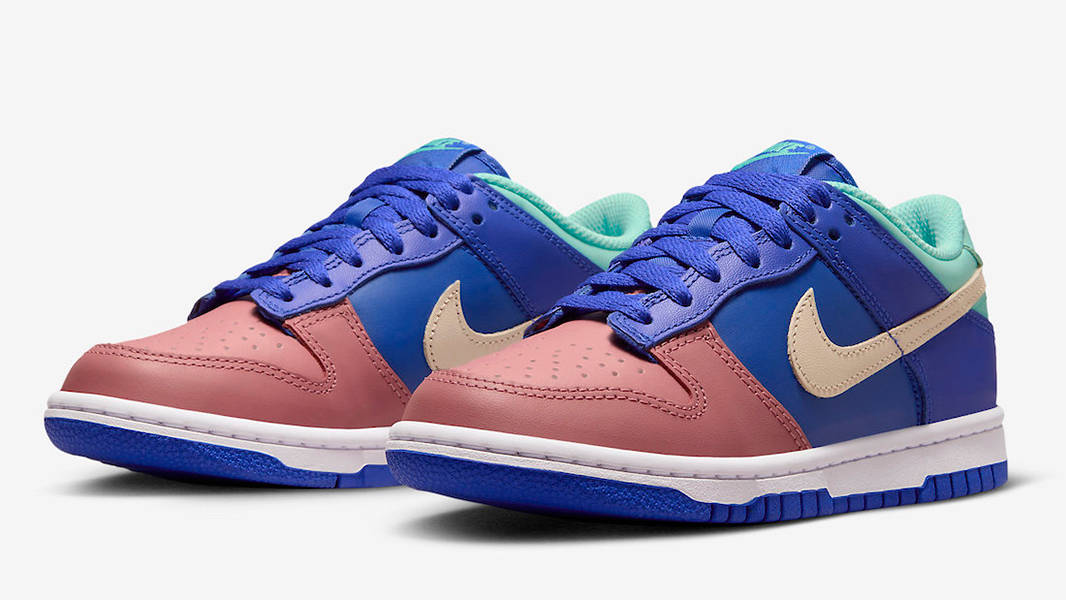 Nike Dunk Low GS Salmon Toe DZ2873-400 Side