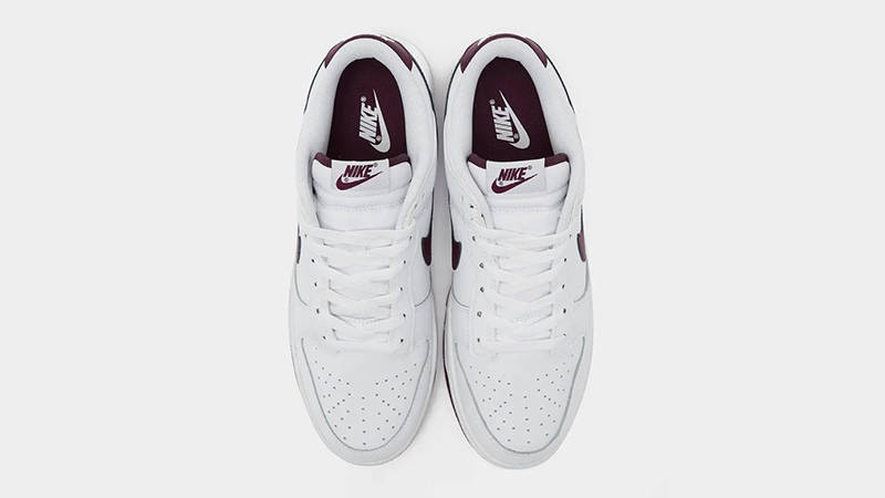 Nike Dunk Low White Night Maroon DV0831-102 Top