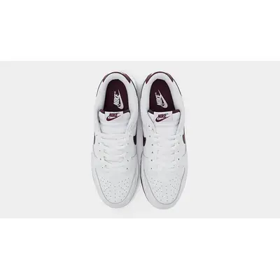 Nike Dunk Low White Night Maroon | Where To Buy | DV0831-102 | The 