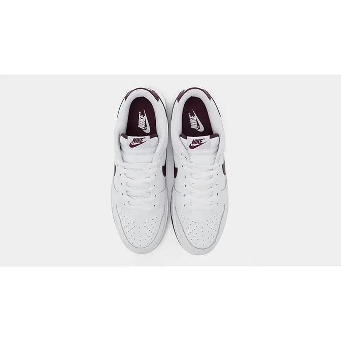 Nike Dunk Low White Night Maroon | Where To Buy | DV0831-102 | The