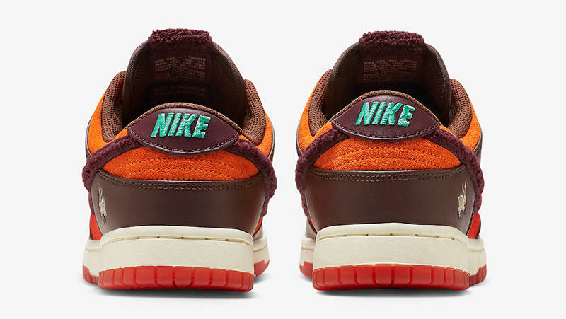 Nike Dunk Low Year of the Rabbit Brown FD4203-661 Back