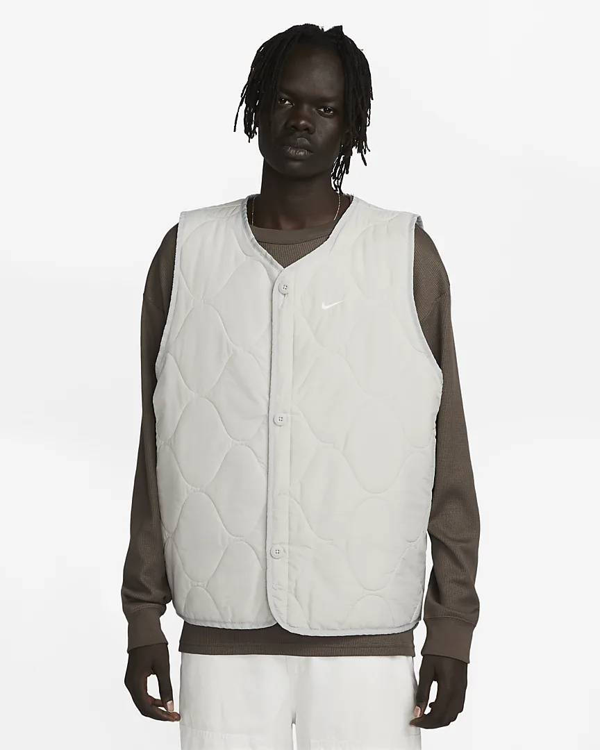 Nike Life Woven Insulated Military Gilet White
