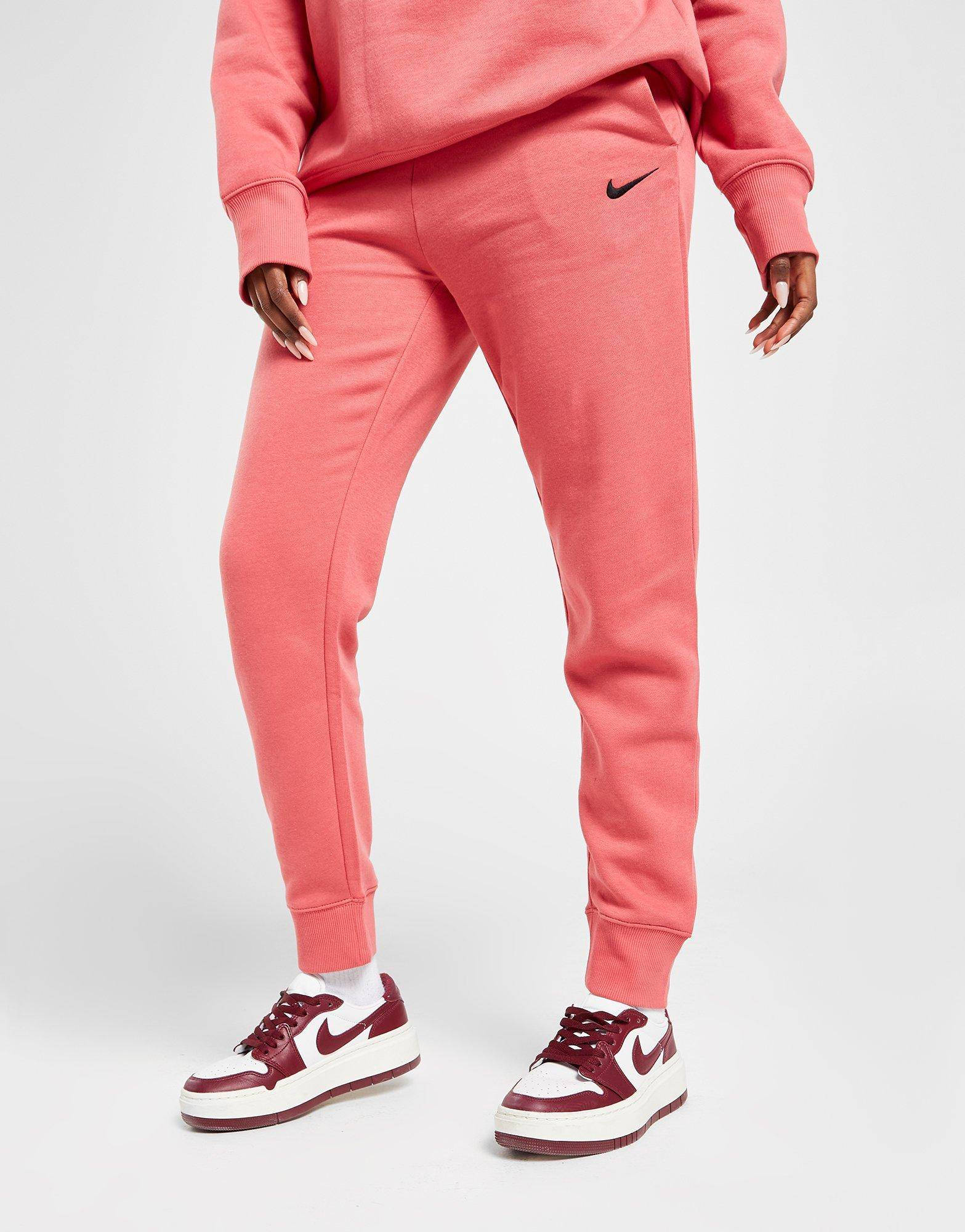 Nike Midi Swoosh Joggers - Pink | The Sole Supplier