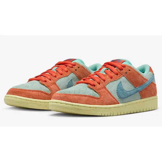 Nike SB Dunk Low Pro Orange Aqua | Where To Buy | DV5429-800 | The