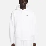 Nike Solo Swoosh Fleece Pullover Hoodie White Feature