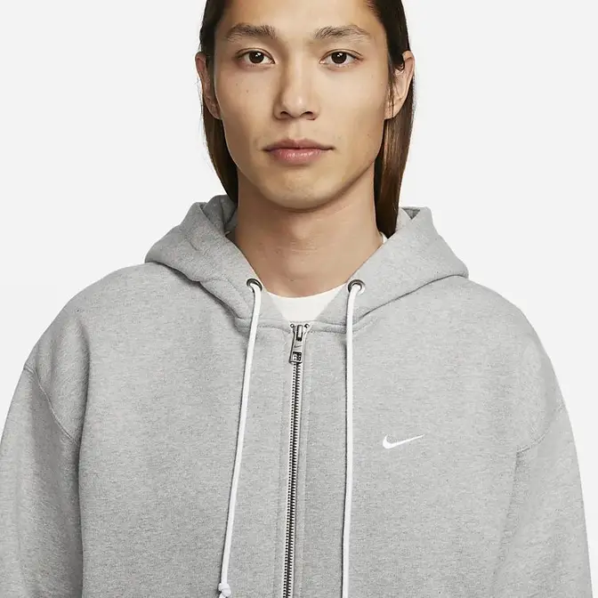 Nike Solo Swoosh Full-Zip Hoodie | Where To Buy | DR0403-063 | The Sole ...