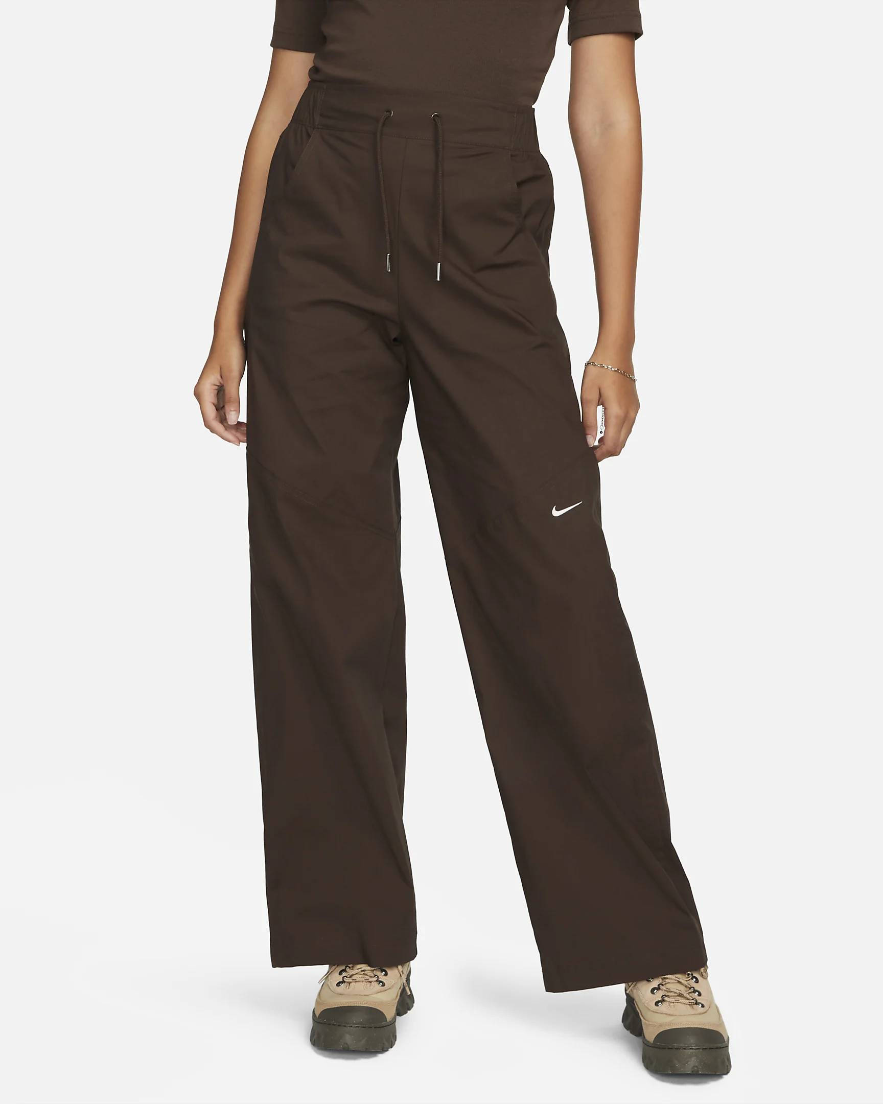 Nike NSW Essential High-Rise Woven Cargo Womens Pants Brown FB8284-237 –  Shoe Palace