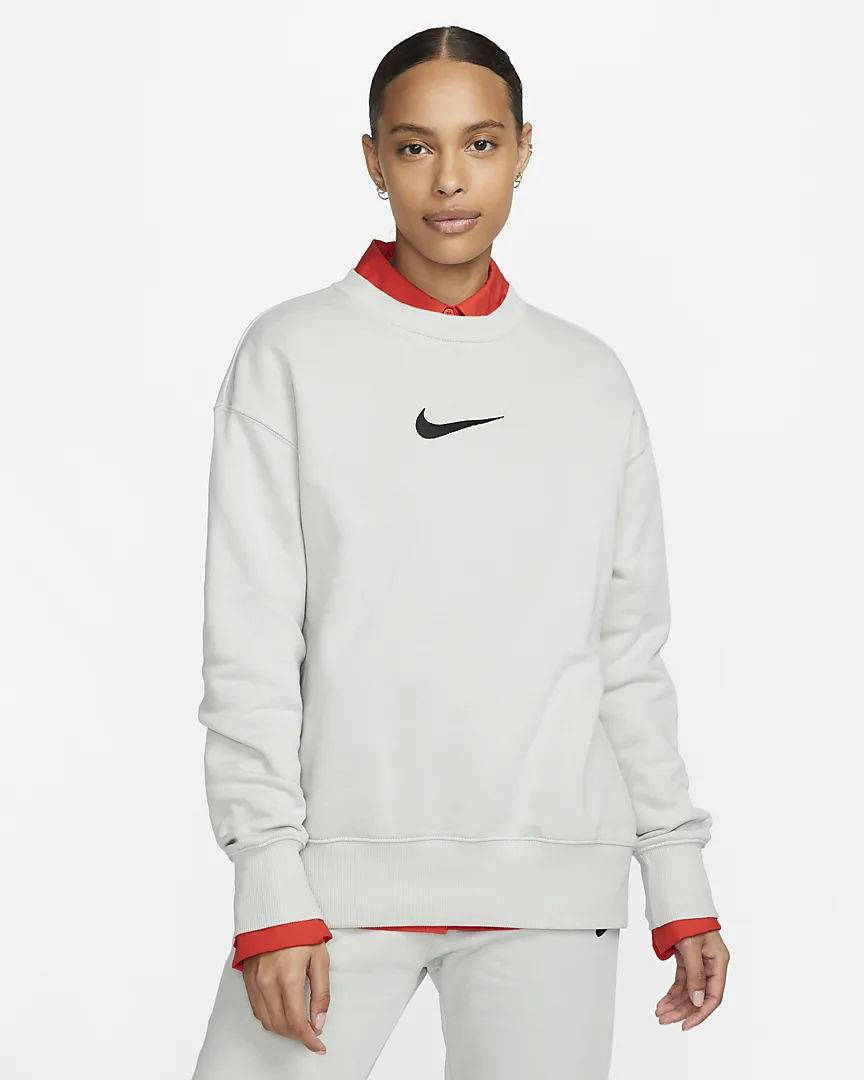 Nike Sportswear Phoenix Fleece Oversized Fleece Sweatshirt, Where To Buy, FD1128-294