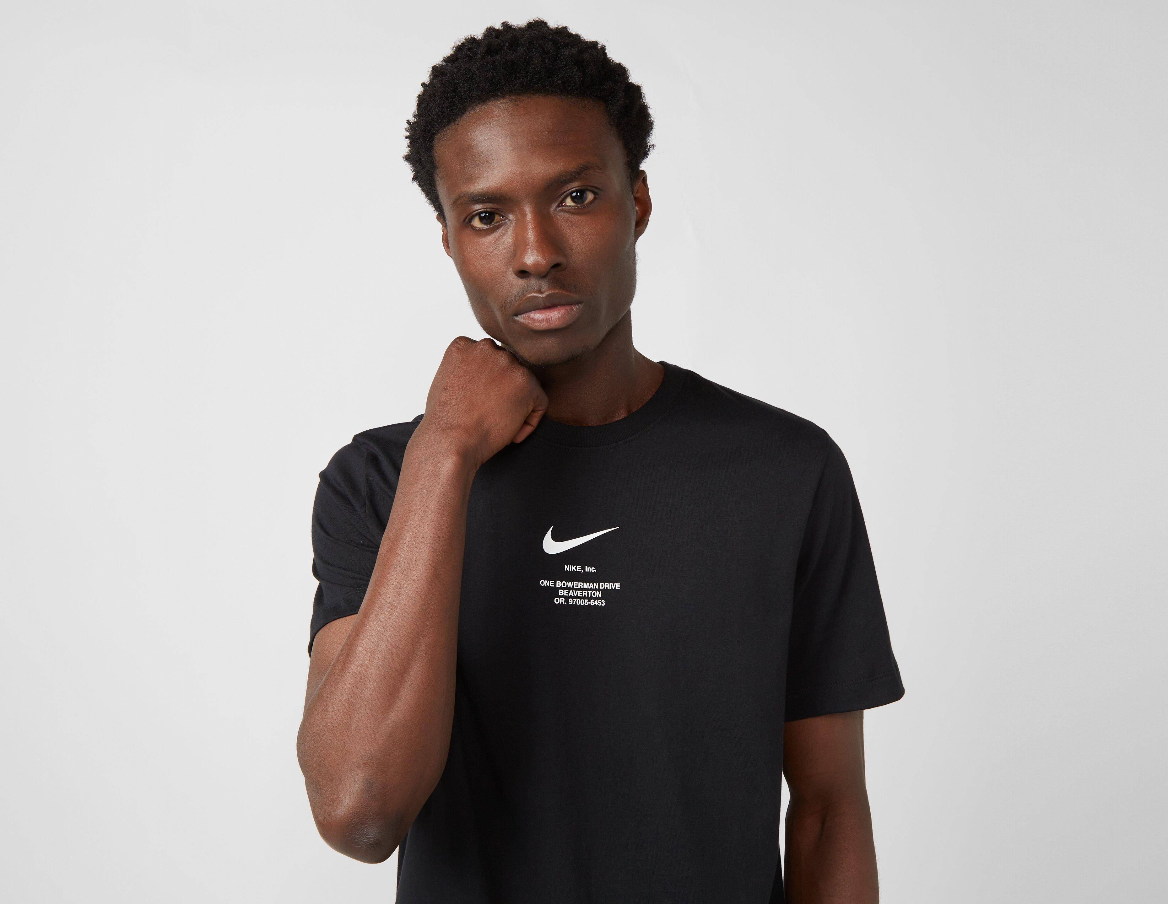 nike swoosh one shoulder top