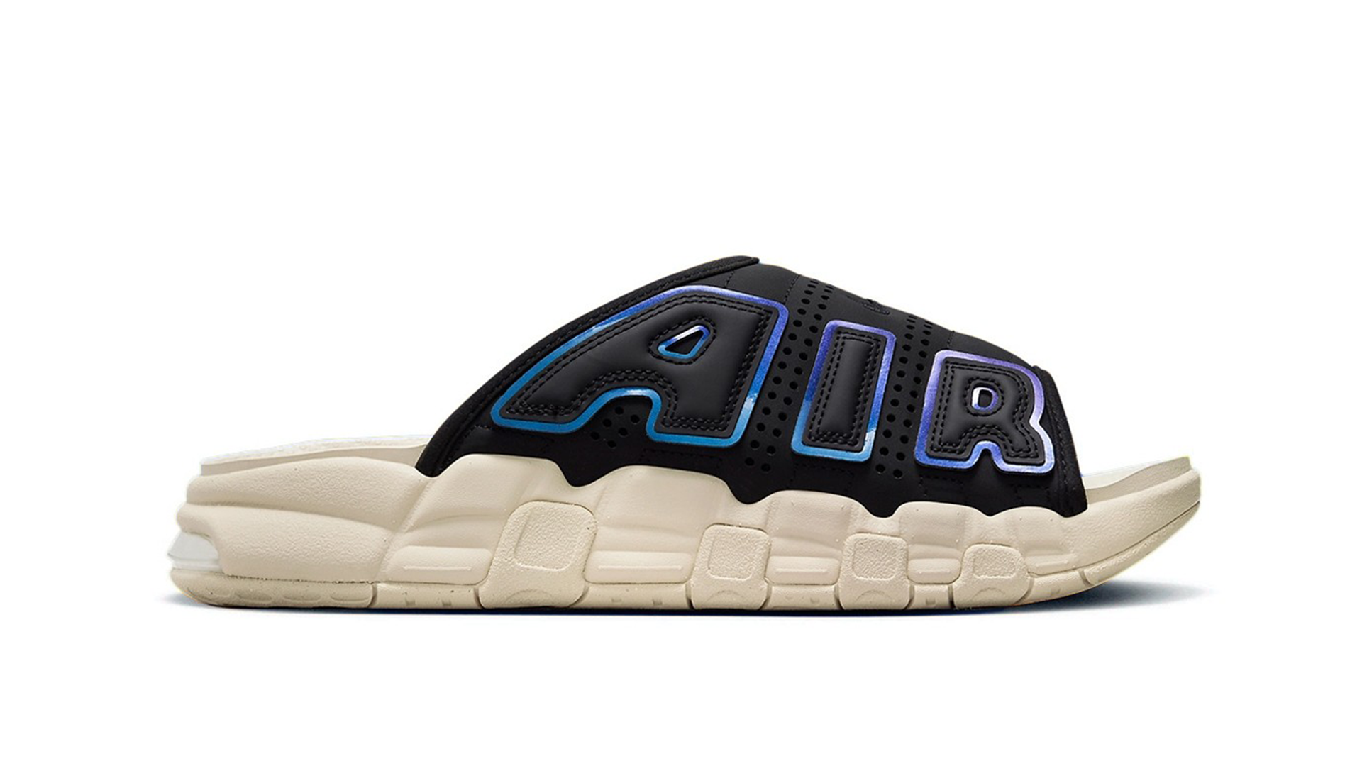 Nike Air More Uptempo Slide Gradient Blue Black