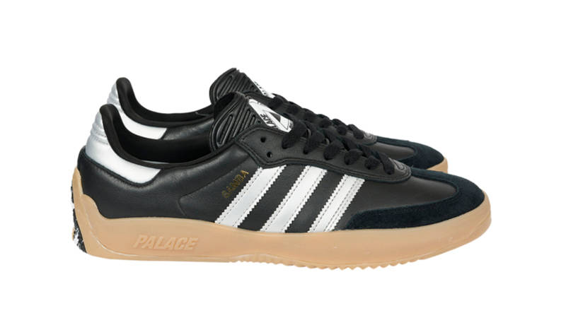 Palace x adidas Samba PUIG Black Silver Metallic | HQ6099