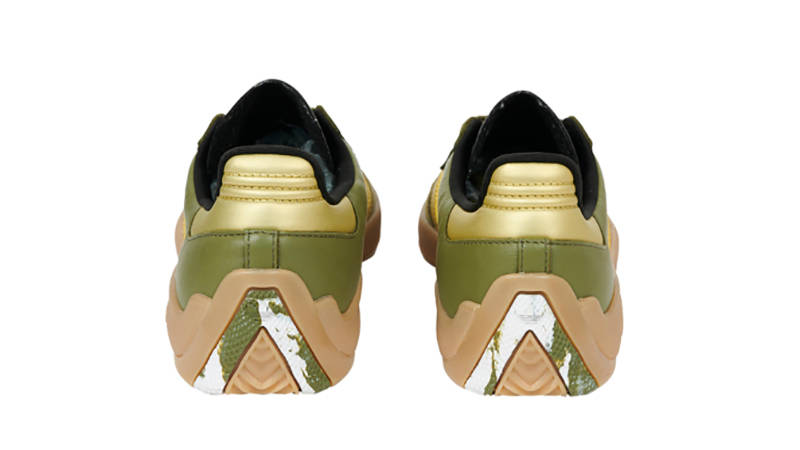 Palace x adidas Samba PUIG Olive Gold Metallic | Where To Buy