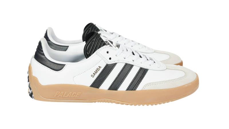 Palace x adidas Samba PUIG White Black Gum Side 2