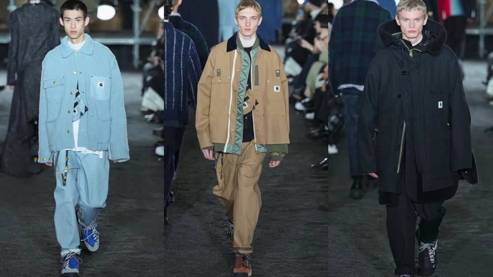 Image via sacai sacai Debuts New Nike and Carhartt WIP Collaborations at Paris Fashion Week
