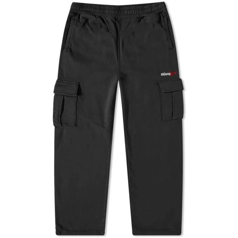 Stüssy Sport Cargo Fleece Pant | Where To Buy | 116578-blac