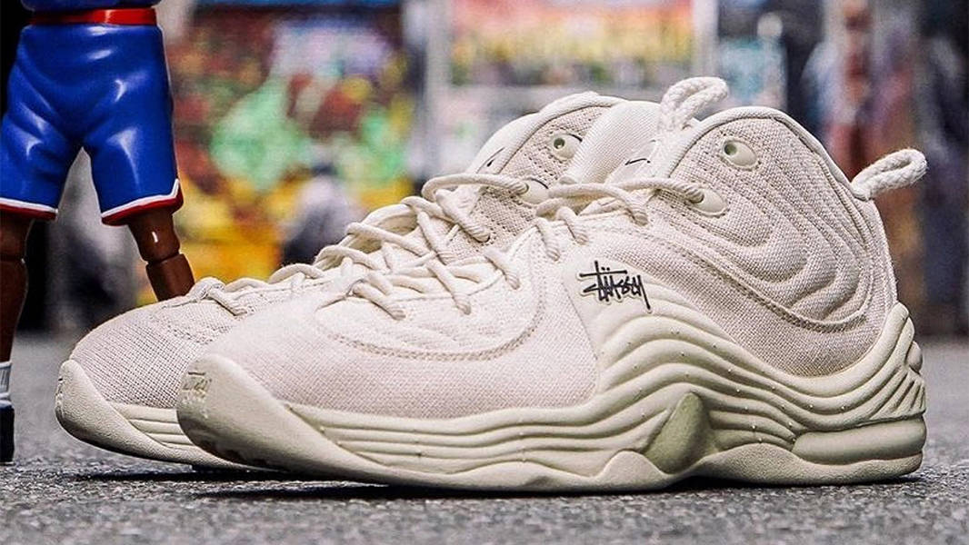 Stussy x Nike Air Penny 2 Fossil