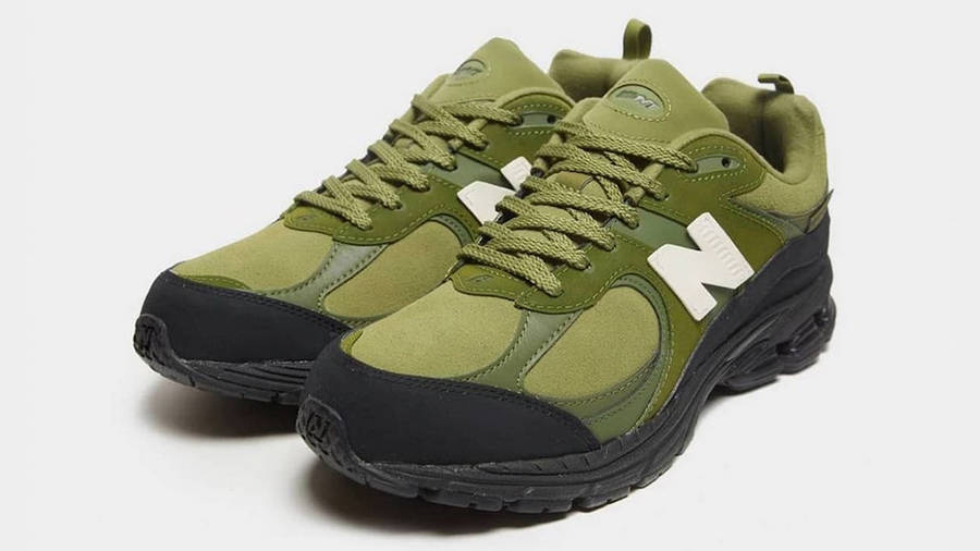 The Basement x New Balance 2002R Green