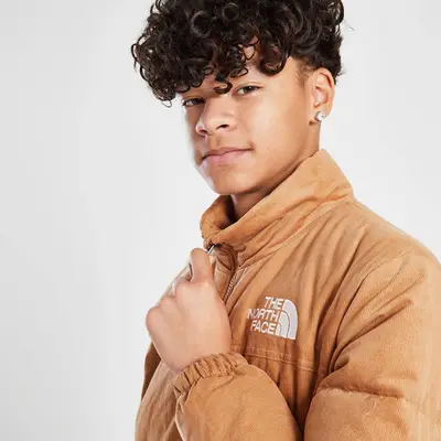 Fendi MEN SHIRTS FORMAL Nuptse Jacket Junior Brown closeup