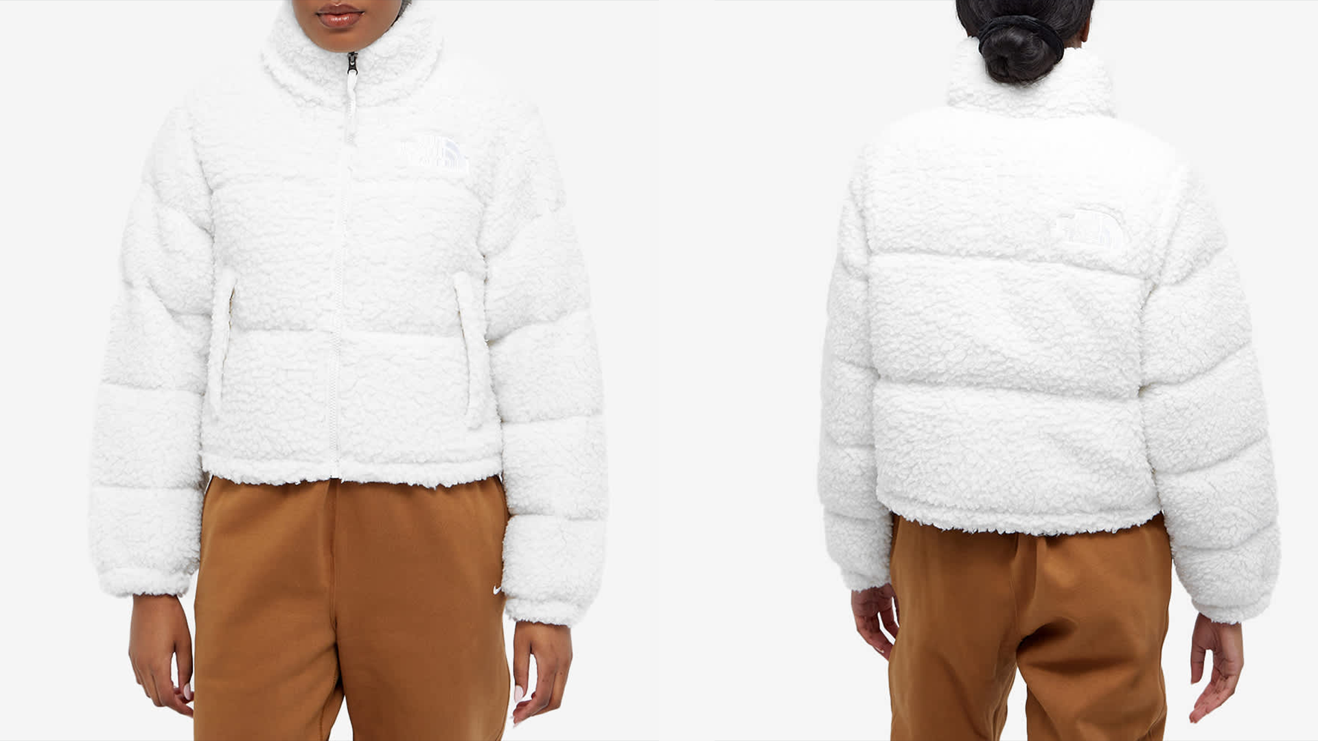 Channel the Vanilla Girl Trend In These Sherpa Styles From The North Face