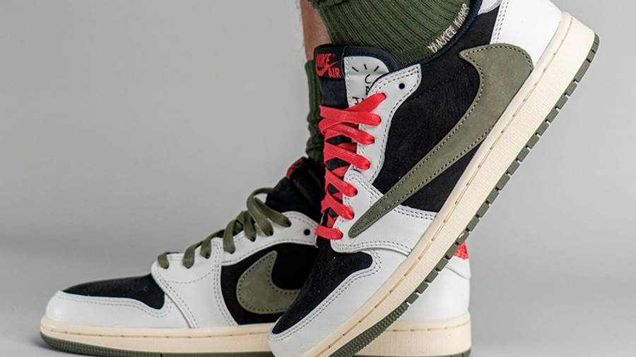 Travis Scott x Air Jordan 1 Low OG Olive