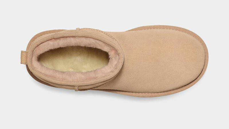 UGG Classic Ultra Mini Platform Driftwood 1135092-DRI Top
