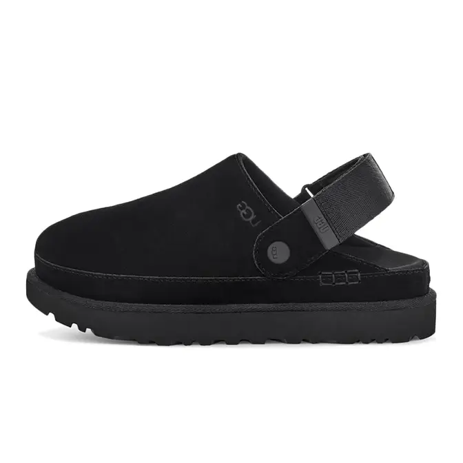 Goldenstar Black Clogs